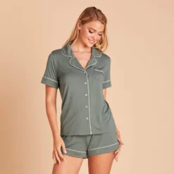 Jonny Pajama Set - Sea Glass -US Skirt Sales 2024 05903425cde2b8b519903f4cd6b49a9f