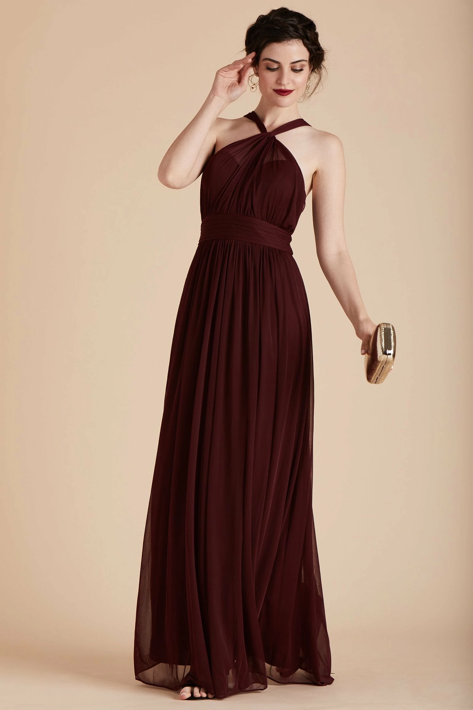 Kiko Dress - Cabernet 4 Kiko Dress - Cabernet - Image 4