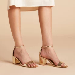 Natalie Chunky Heel - Gold -US Skirt Sales 2024 12dfb00eb84e98903bd00a5d6766c88f