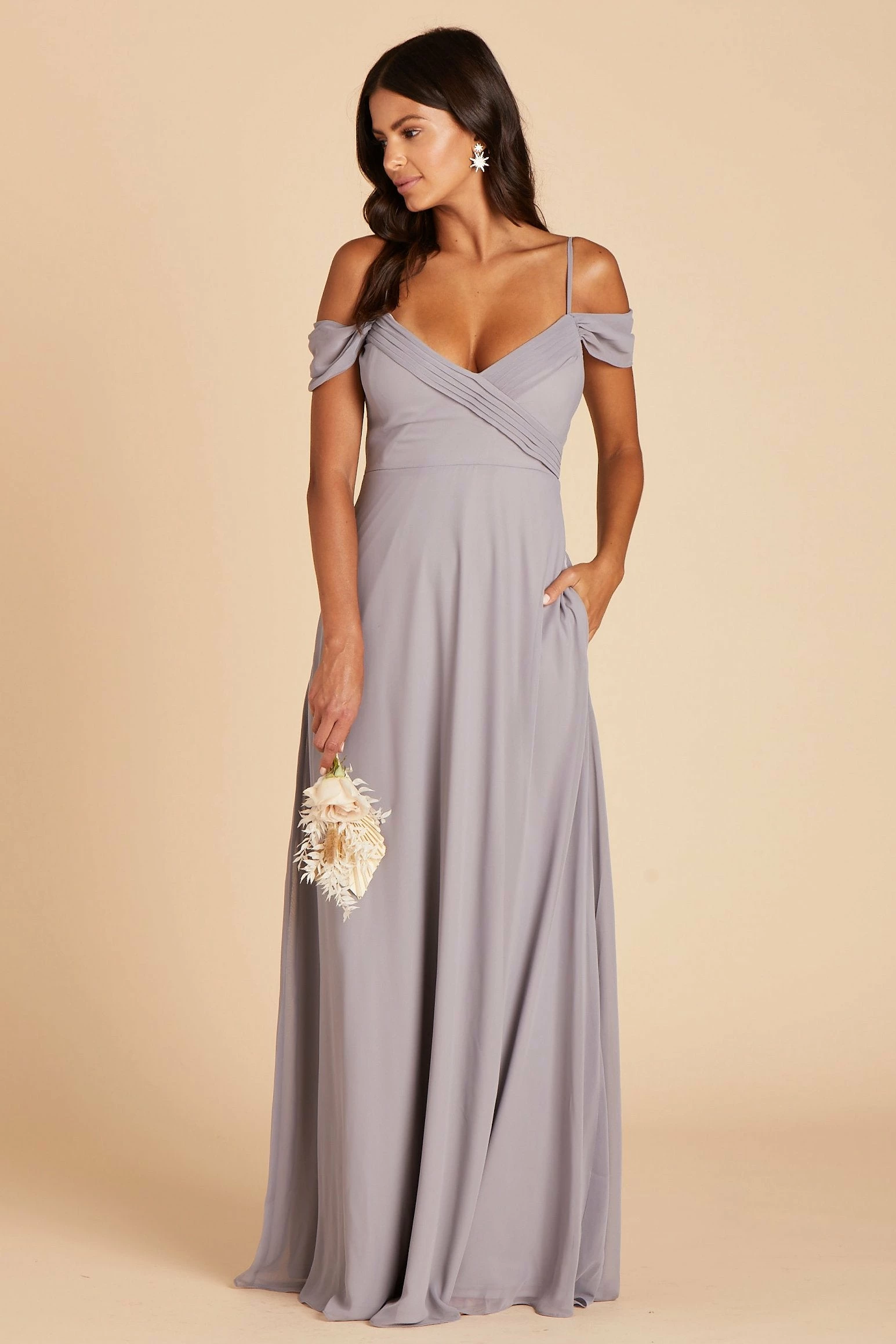 Spence Convertible Dress - Silver 8 Spence Convertible Dress - Silver - Image 8