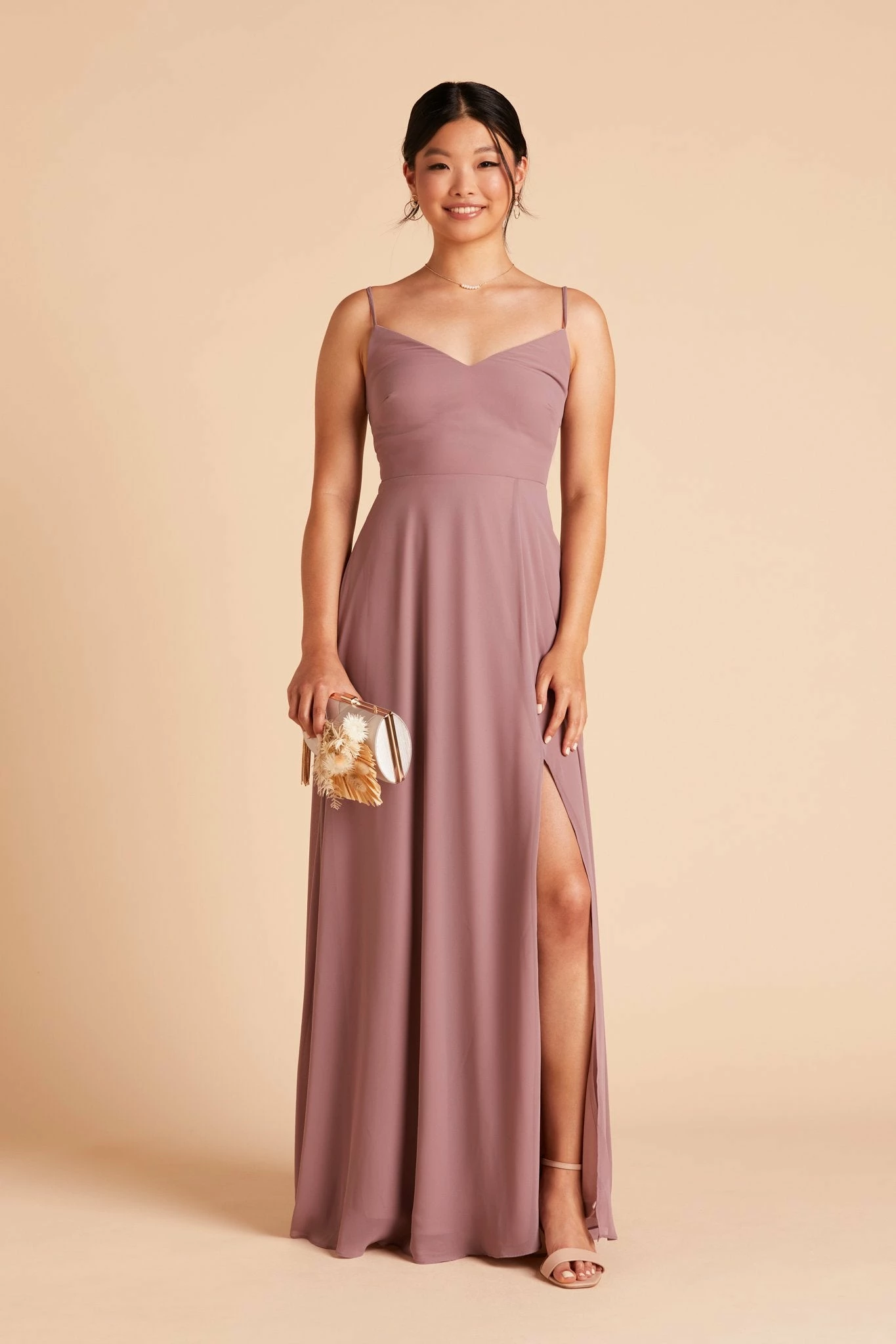 Devin Convertible Dress - Dark Mauve 5 Devin Convertible Dress - Dark Mauve - Image 5