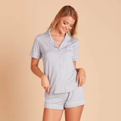 Jonny Pajama Set - Dusty Blue -US Skirt Sales 2024 1b0dfbb8d5a5e99fd6dd0c0965c32820