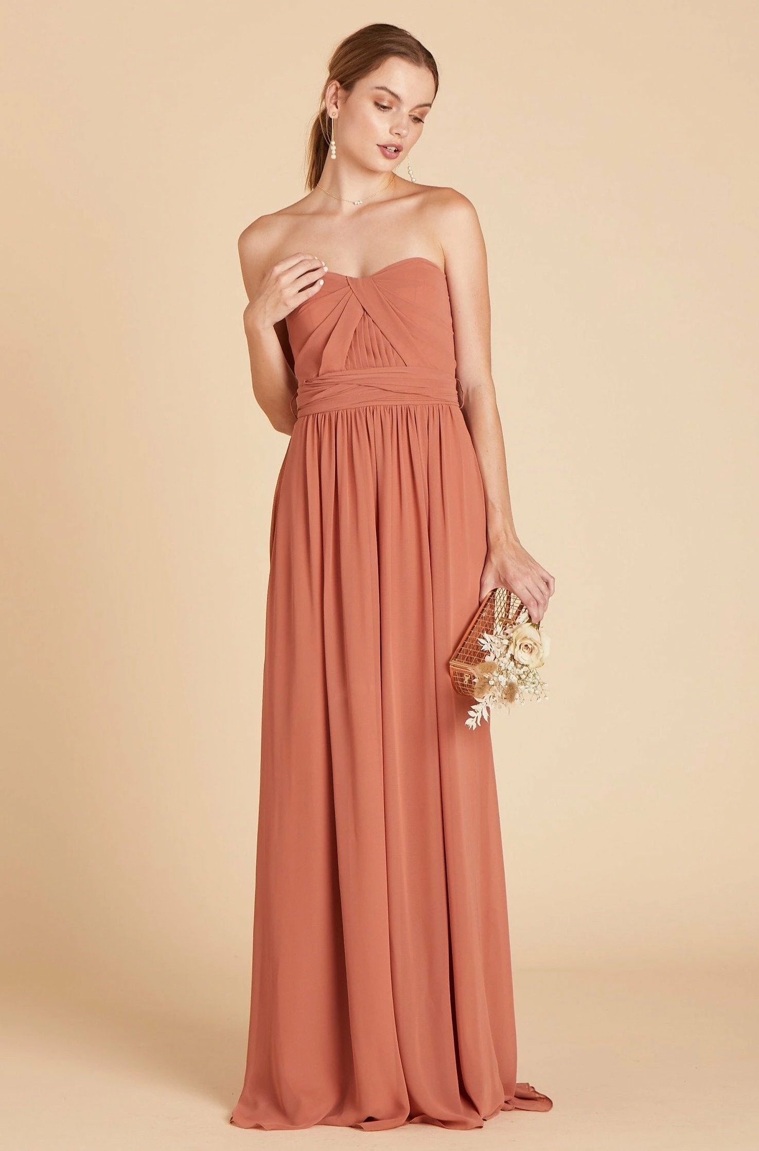 Grace Convertible Dress - Terracotta 11 Grace Convertible Dress - Terracotta - Image 11