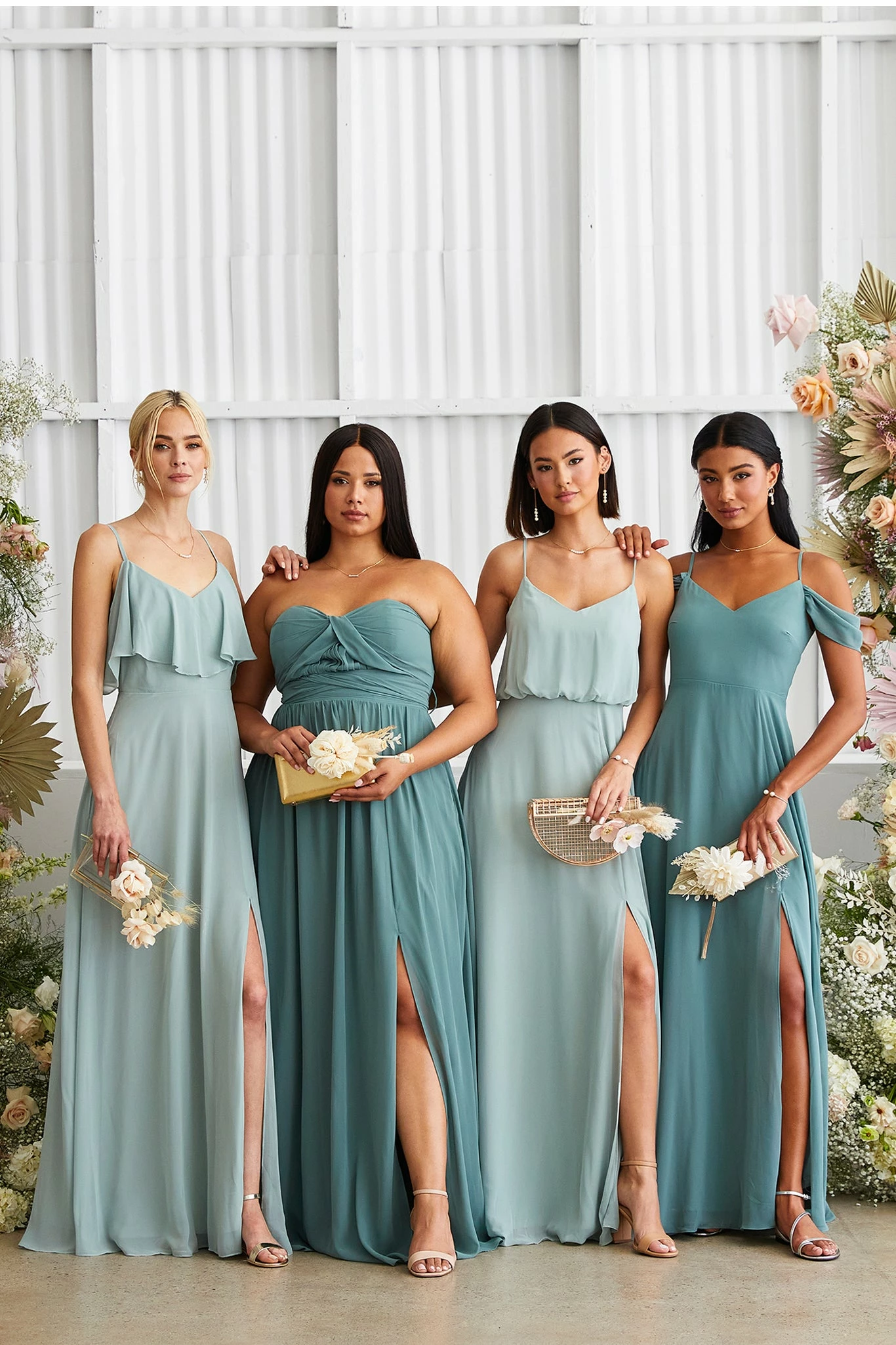 Jane Convertible Dress - Sage 2 Jane Convertible Dress - Sage - Image 2