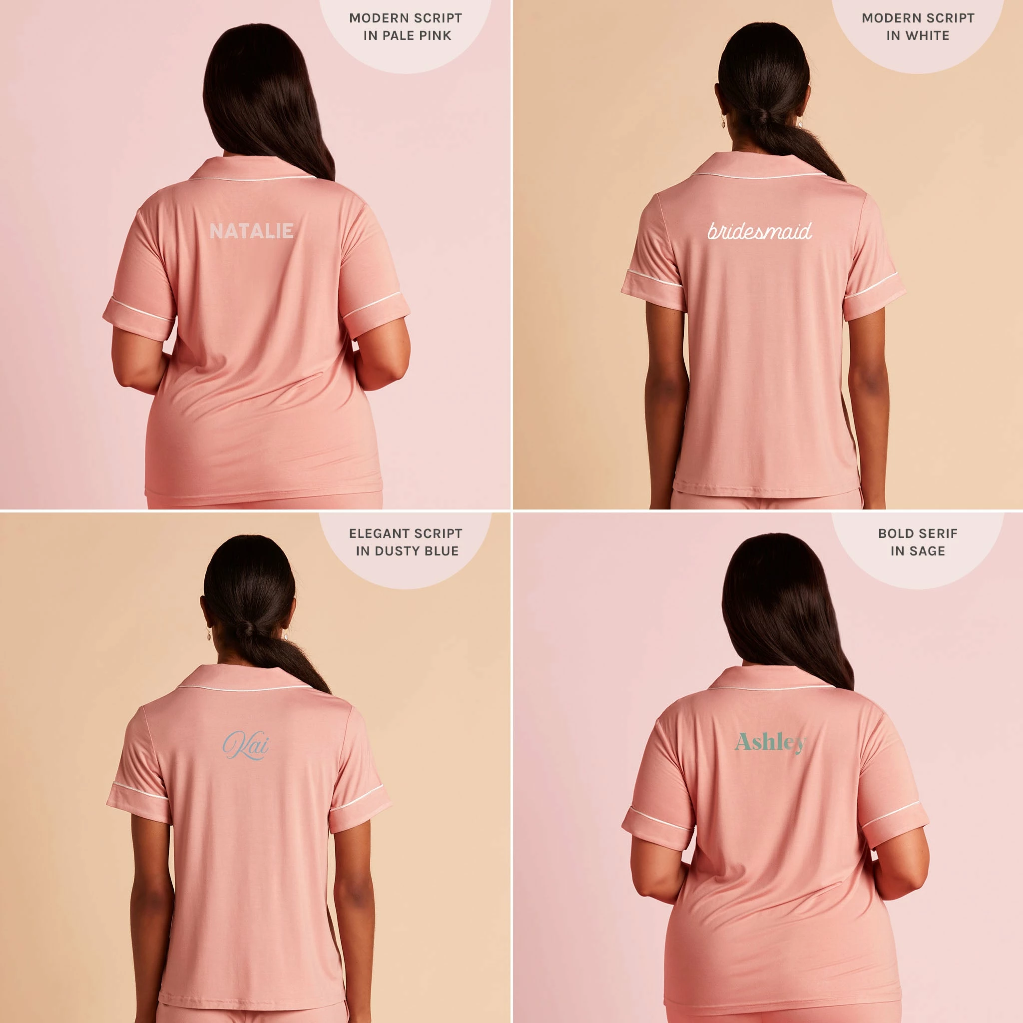 Jonny Pajama Set - Dusty Rose 7 Jonny Pajama Set - Dusty Rose - Image 7