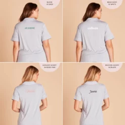 Jonny Pajama Set - Dusty Blue -US Skirt Sales 2024 2048x2048 PDP personalized JonnyPjs DustyBlue 01