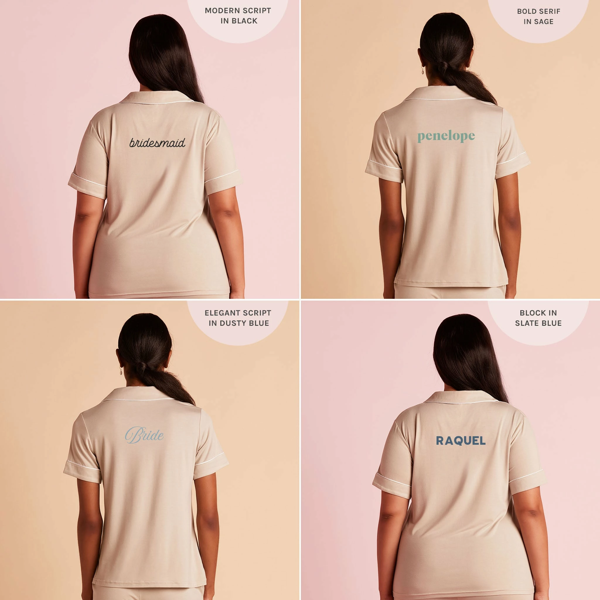 Jonny Pajama Set - Taupe 7 Jonny Pajama Set - Taupe - Image 7