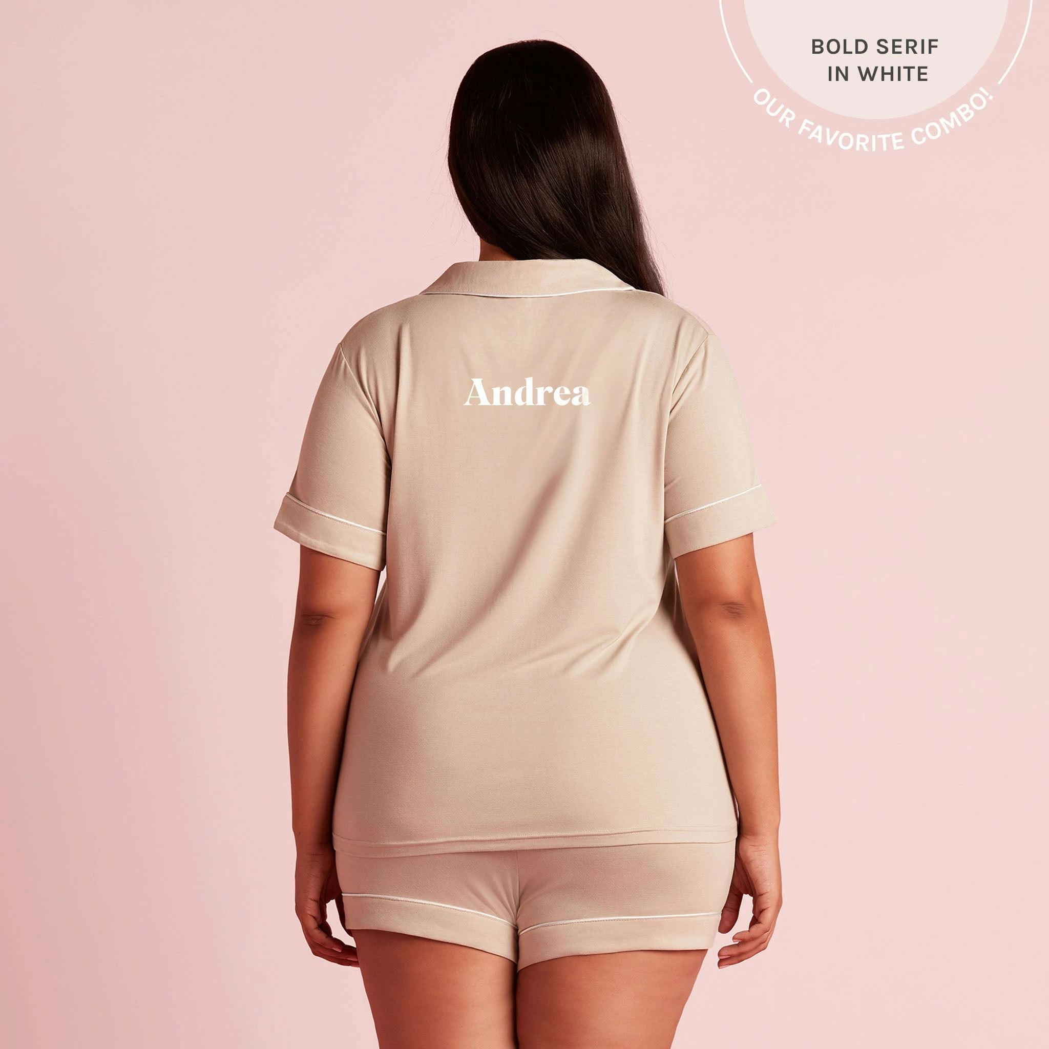 Jonny Pajama Set - Taupe 9 Jonny Pajama Set - Taupe - Image 9