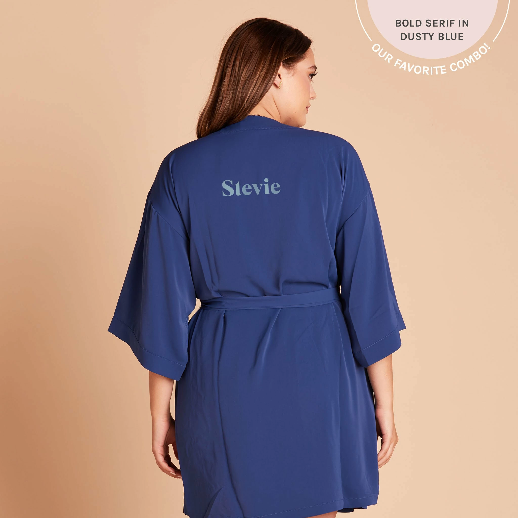 Karen Robe - Slate Blue 2 Karen Robe - Slate Blue - Image 2