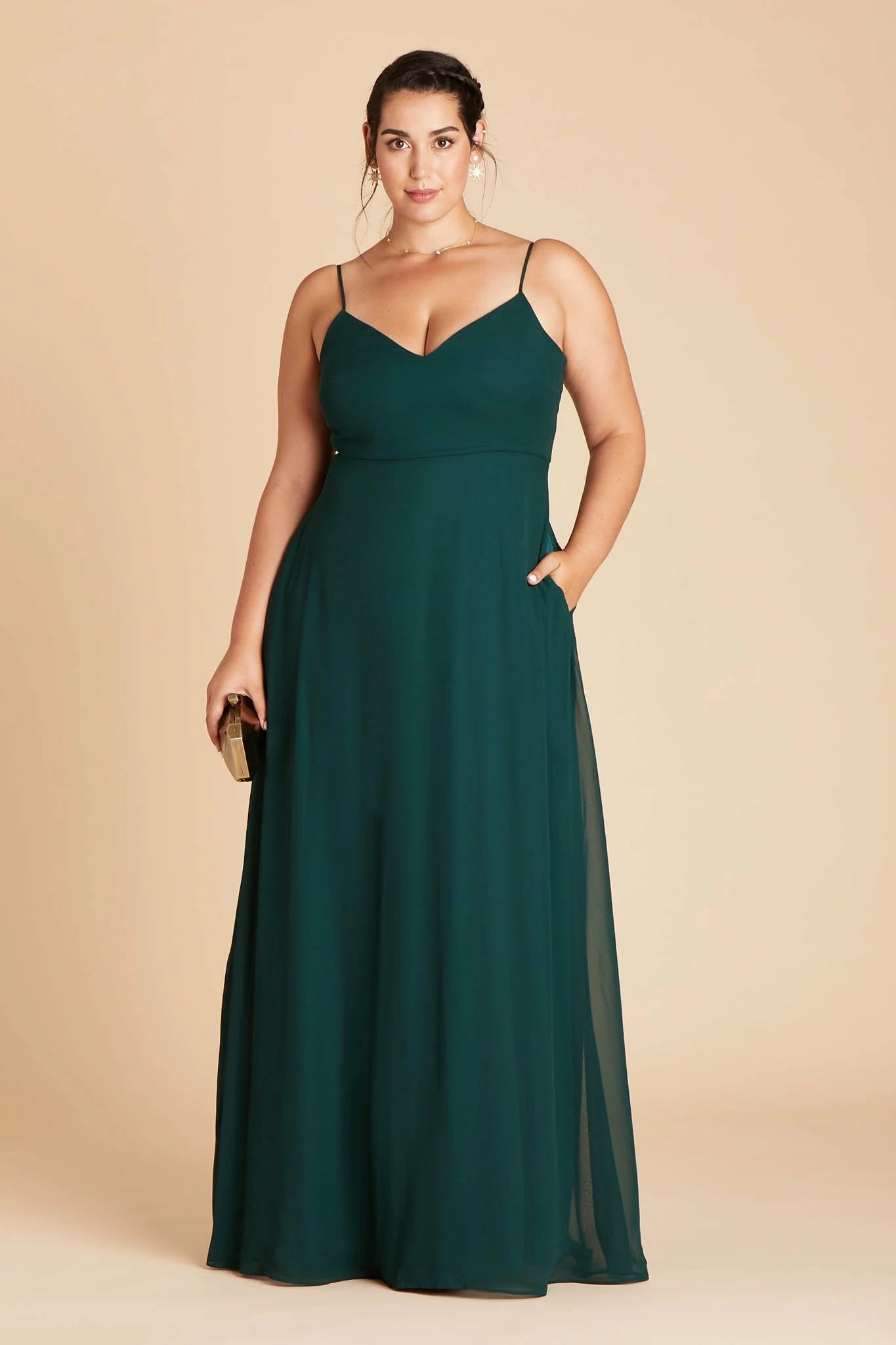 Devin Convertible Dress - Emerald 3 Devin Convertible Dress - Emerald - Image 3