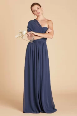 Grace Convertible Dress - Slate Blue -US Skirt Sales 2024 2c5e6ecd6d6fe1f0d95cb6689e9cb81e