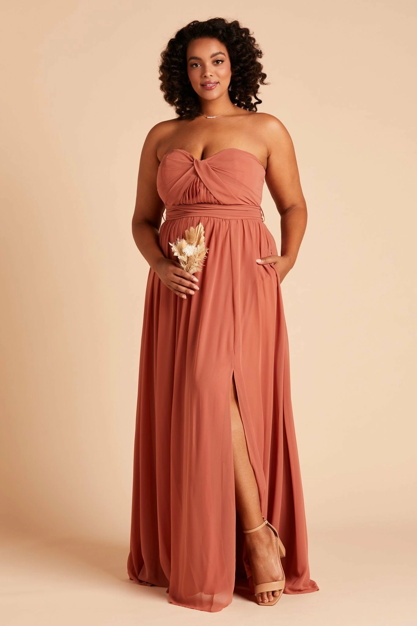 Grace Convertible Dress - Terracotta 19 Grace Convertible Dress - Terracotta - Image 19