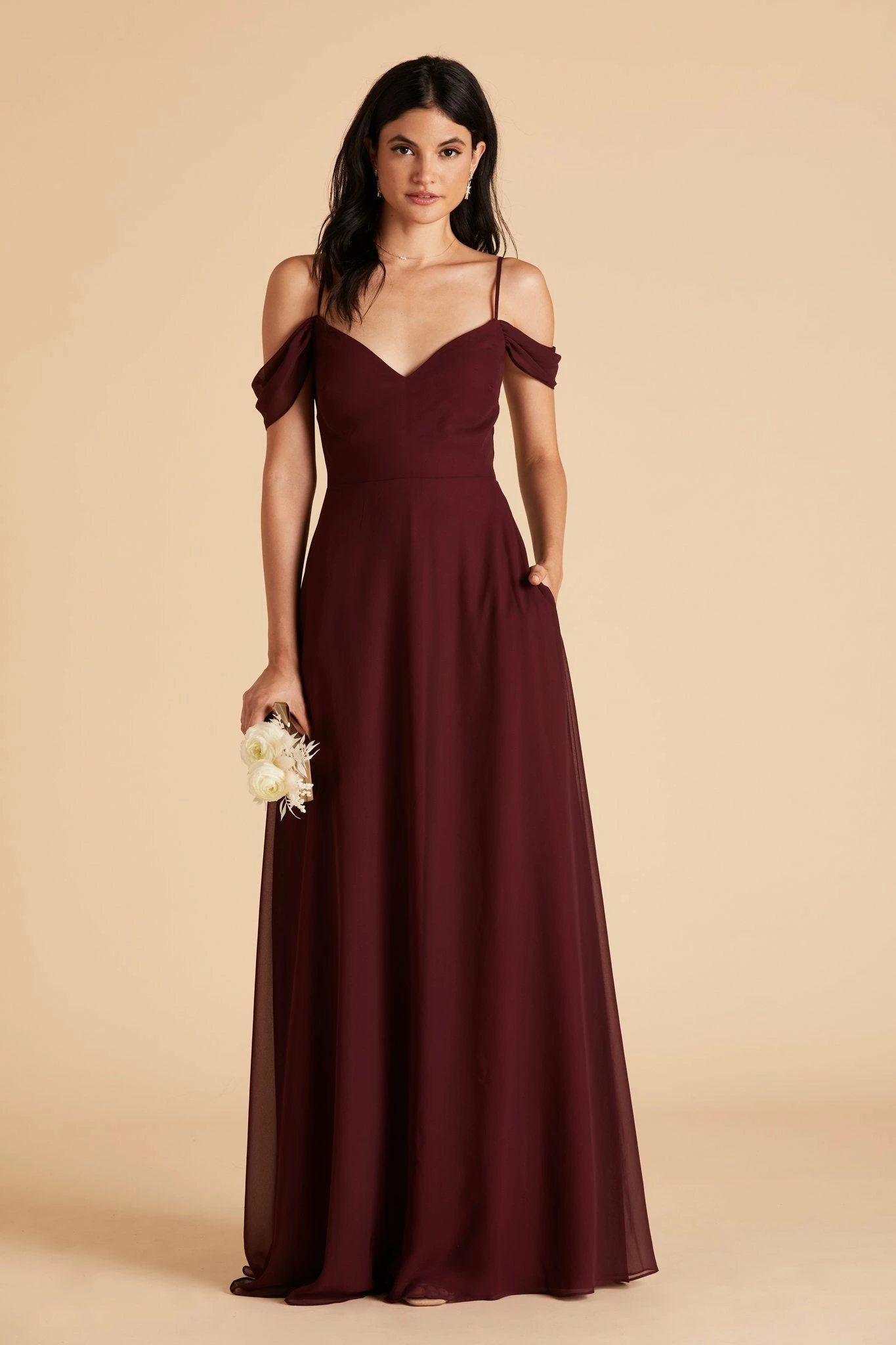 Devin Convertible Dress - Cabernet 8 Devin Convertible Dress - Cabernet - Image 8