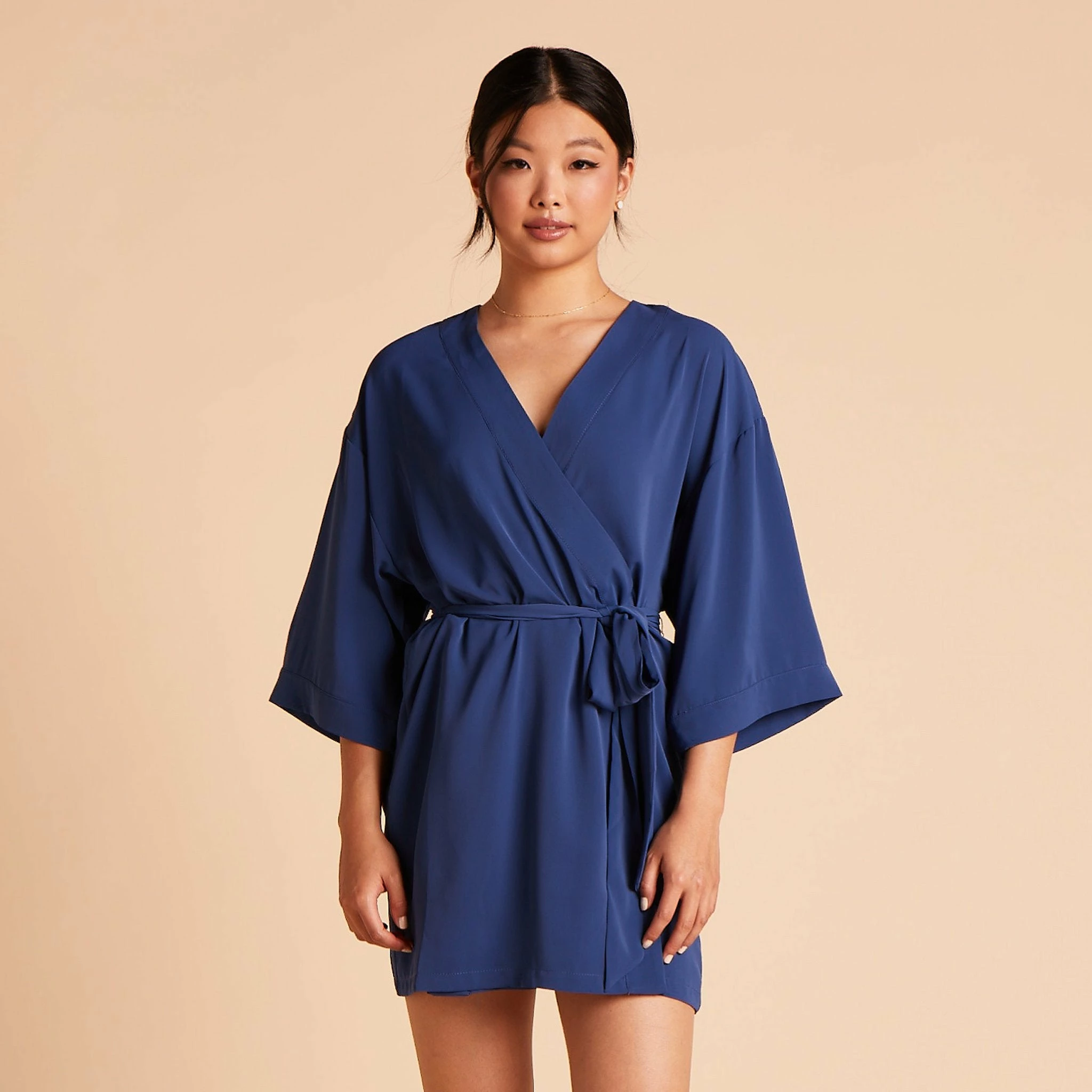 Karen Robe - Slate Blue 1 Karen Robe - Slate Blue