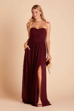 Grace Convertible Dress - Cabernet -US Skirt Sales 2024 37d7a14e2cfcd516442f1f1852a14dd5