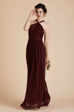 Kiko Dress - Cabernet