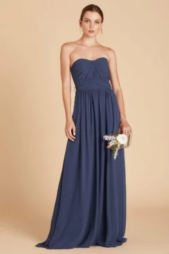 Grace Convertible Dress - Slate Blue -US Skirt Sales 2024 3bb07fde03b1e41e4535b9d6b9f3e911