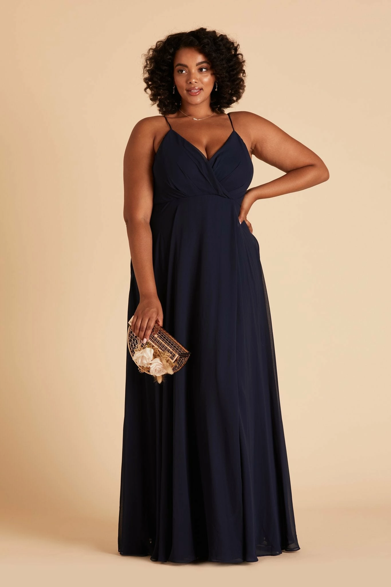Kaia Dress - Navy 2 Kaia Dress - Navy - Image 2