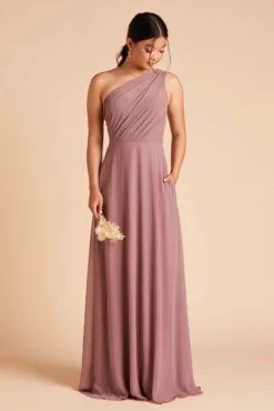 Kira Dress - Dark Mauve