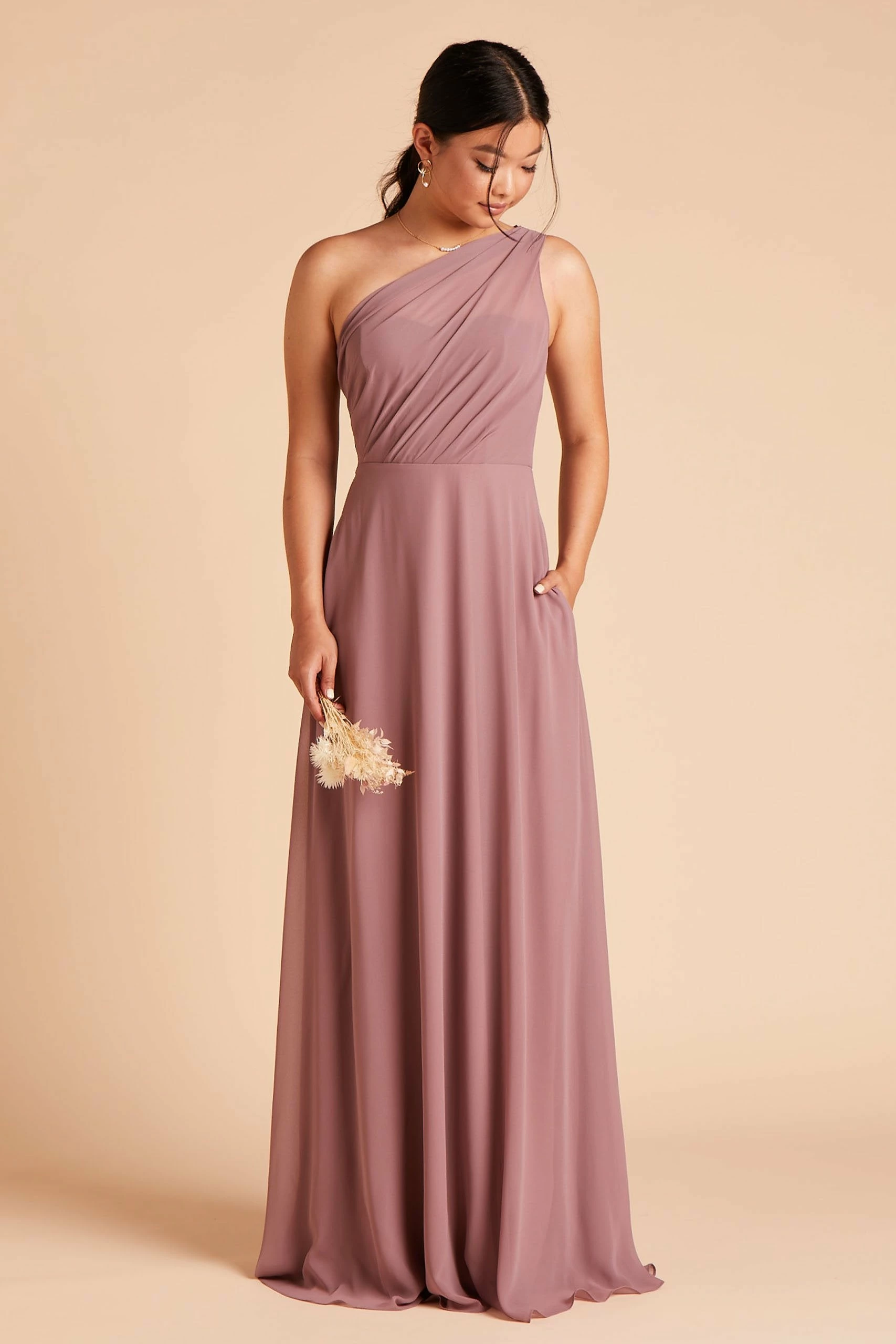 Kira Dress - Dark Mauve 1 Kira Dress - Dark Mauve