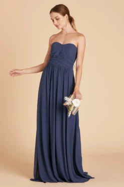 Grace Convertible Dress - Slate Blue -US Skirt Sales 2024 4125d3fe7e29cbff06059a1d63253c7c