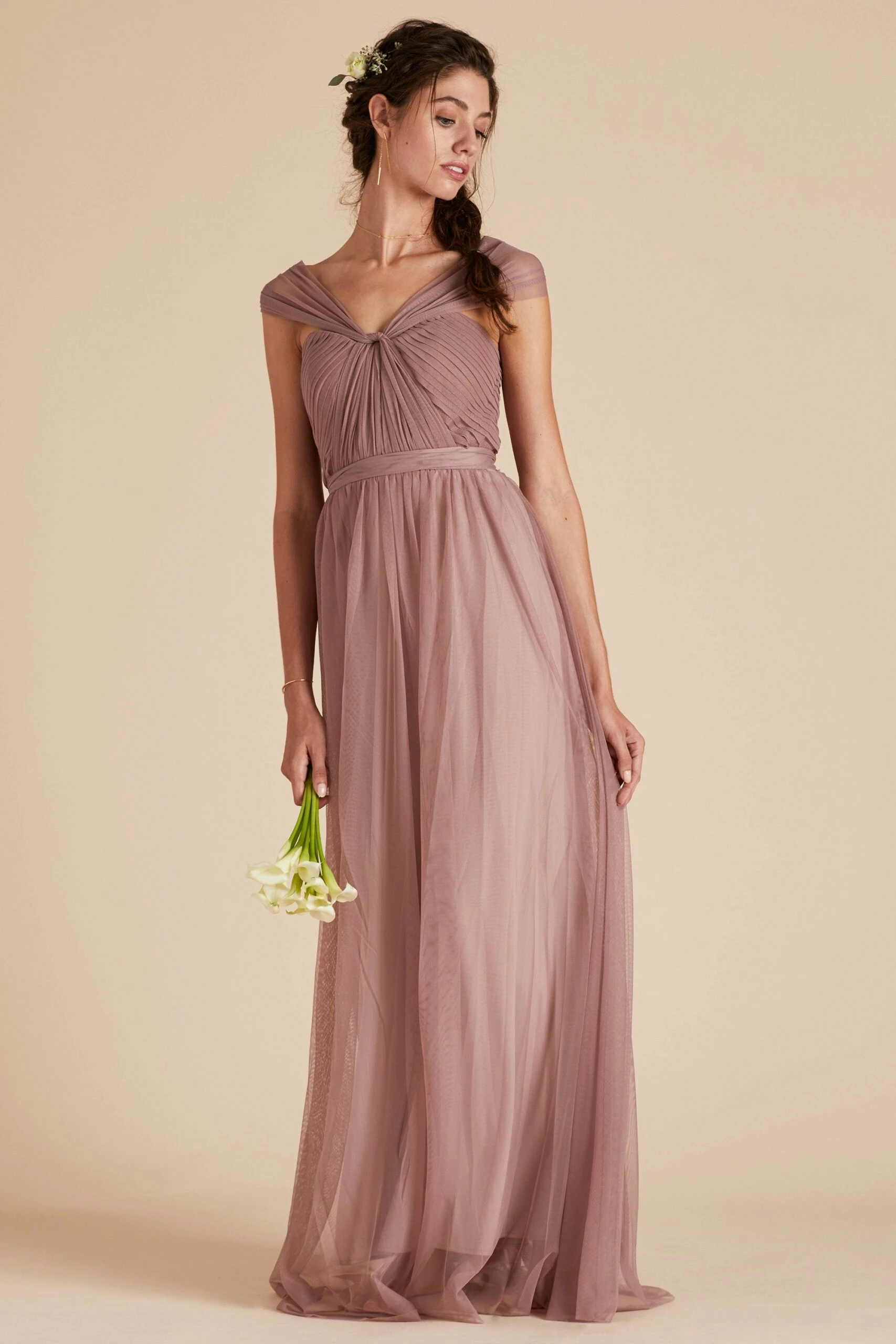 Christina Convertible Dress - Sandy Mauve 7 Christina Convertible Dress - Sandy Mauve - Image 7