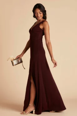 Shamin Crepe Dress - Cabernet -US Skirt Sales 2024 458cd2ba694c3ce1ccab68e11a128415 scaled