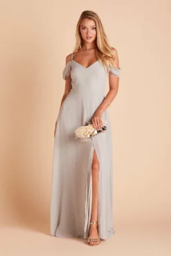 Devin Convertible Dress - Dove Gray