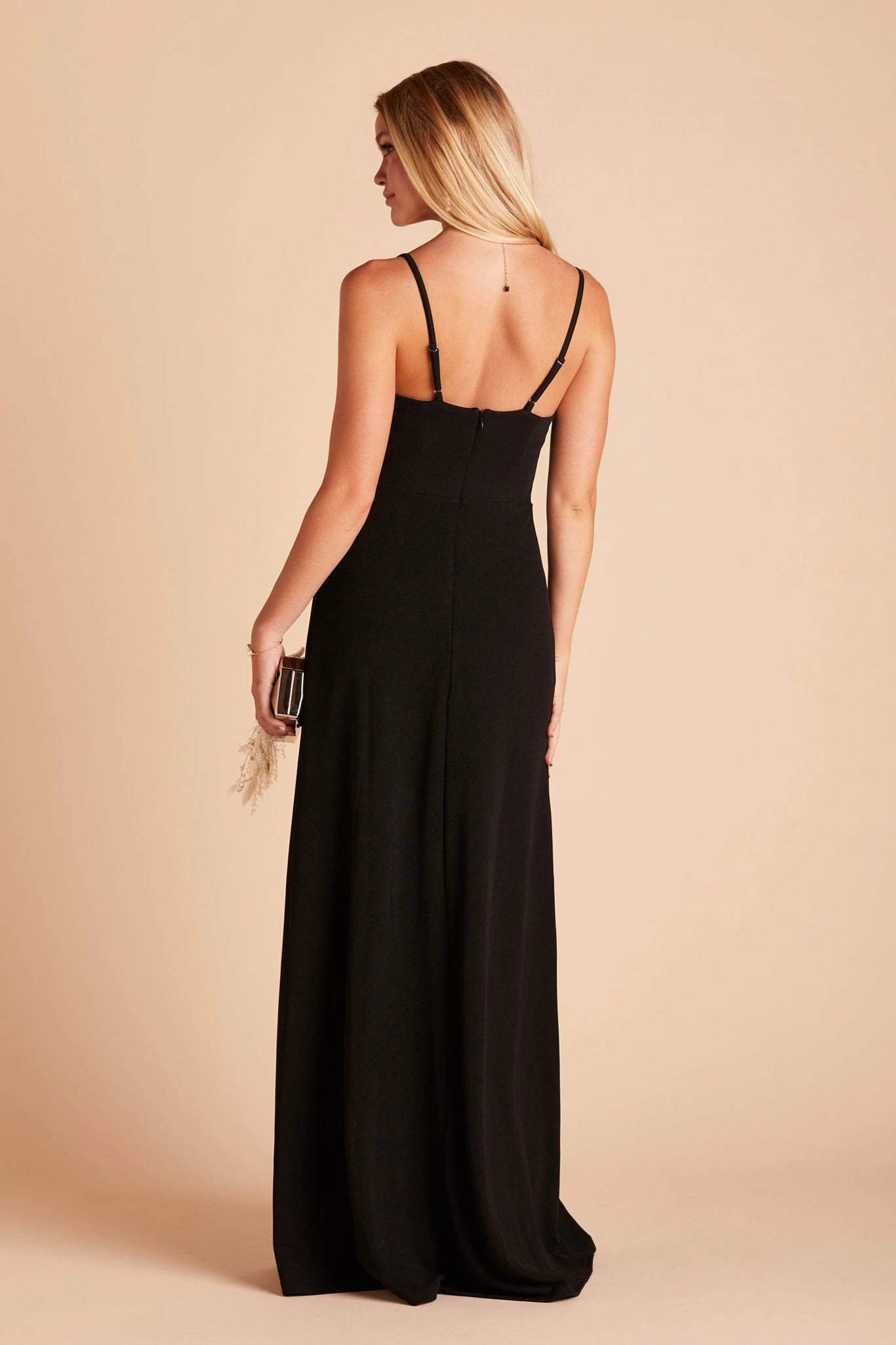 Ash Crepe Dress - Black 10 Ash Crepe Dress - Black - Image 10