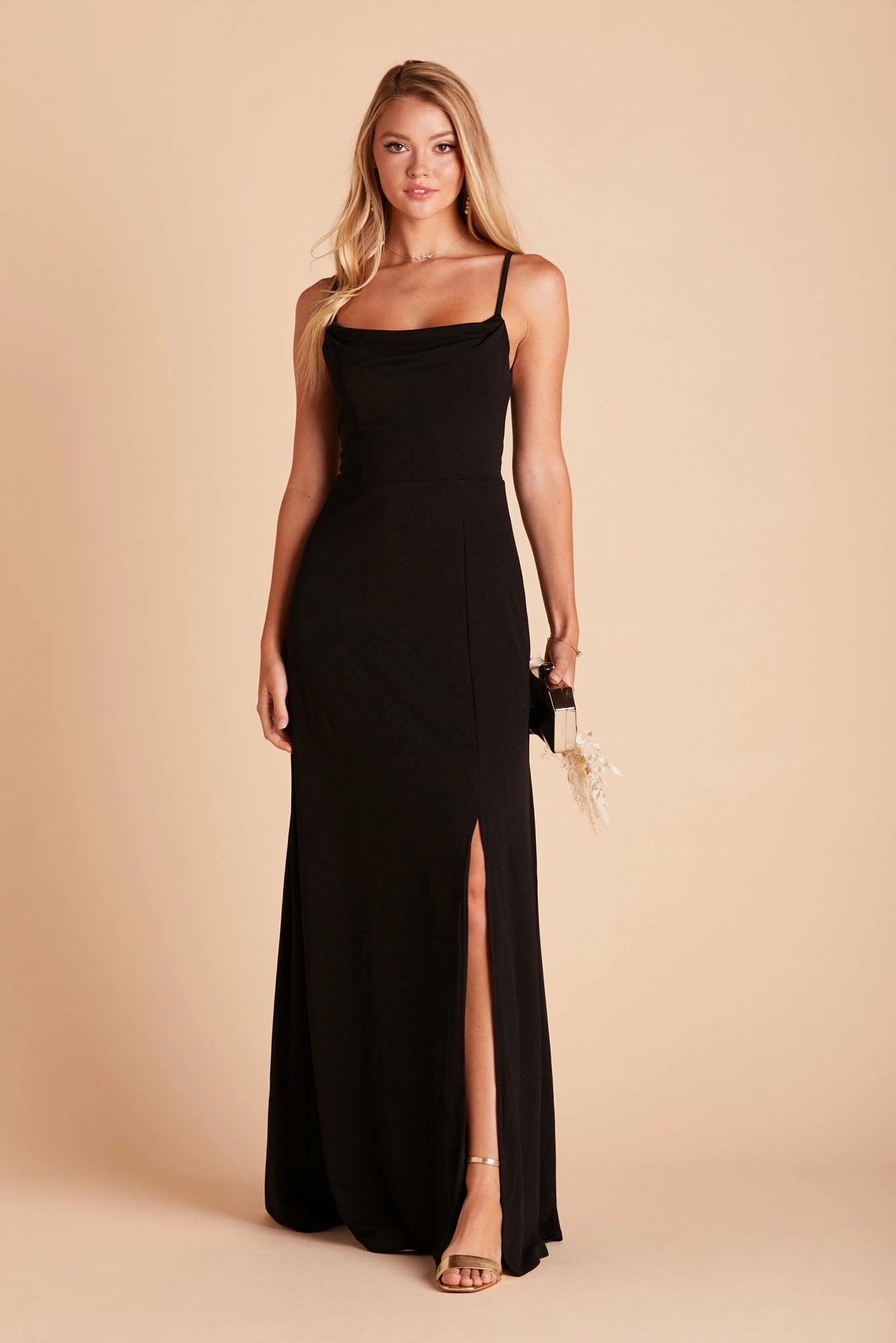 Ash Crepe Dress - Black 7 Ash Crepe Dress - Black - Image 7