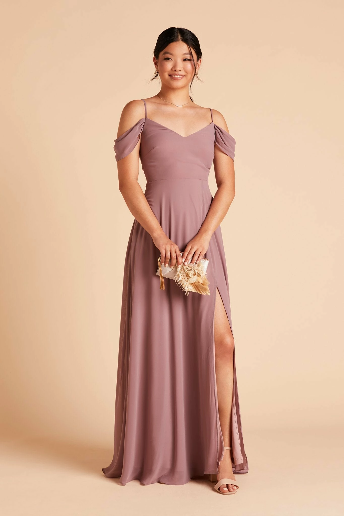 Devin Convertible Dress - Dark Mauve 1 Devin Convertible Dress - Dark Mauve