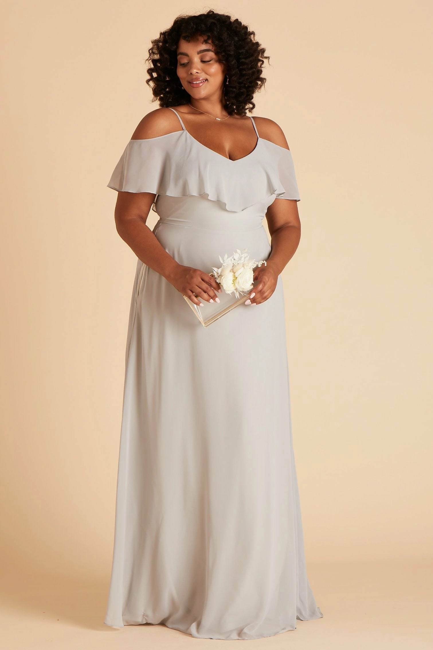 Jane Convertible Dress - Dove Gray 9 Jane Convertible Dress - Dove Gray - Image 9