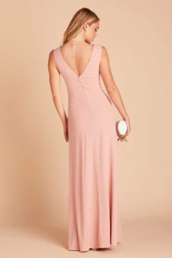Shamin Crepe Dress - Dusty Rose -US Skirt Sales 2024 624814c524fd0bdba3231deb206eed5d