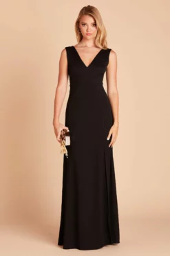 Shamin Crepe Dress - Black -US Skirt Sales 2024 6603ae000050bd1a97c661753c2c6f66 scaled