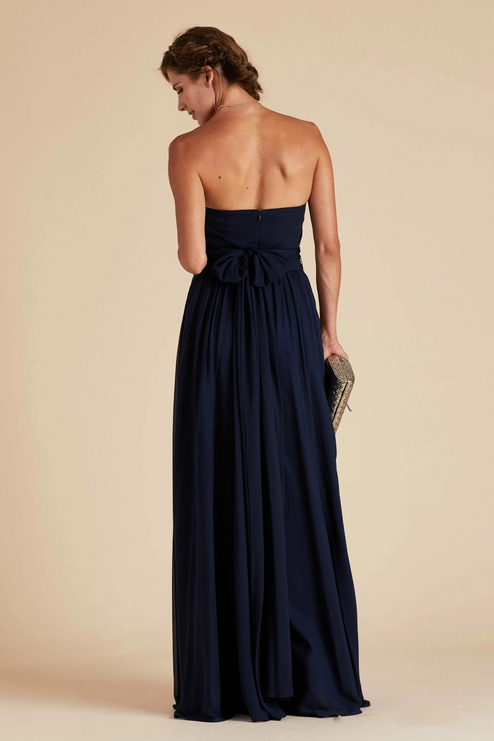 Grace Convertible Dress - Navy 17 Grace Convertible Dress - Navy - Image 17