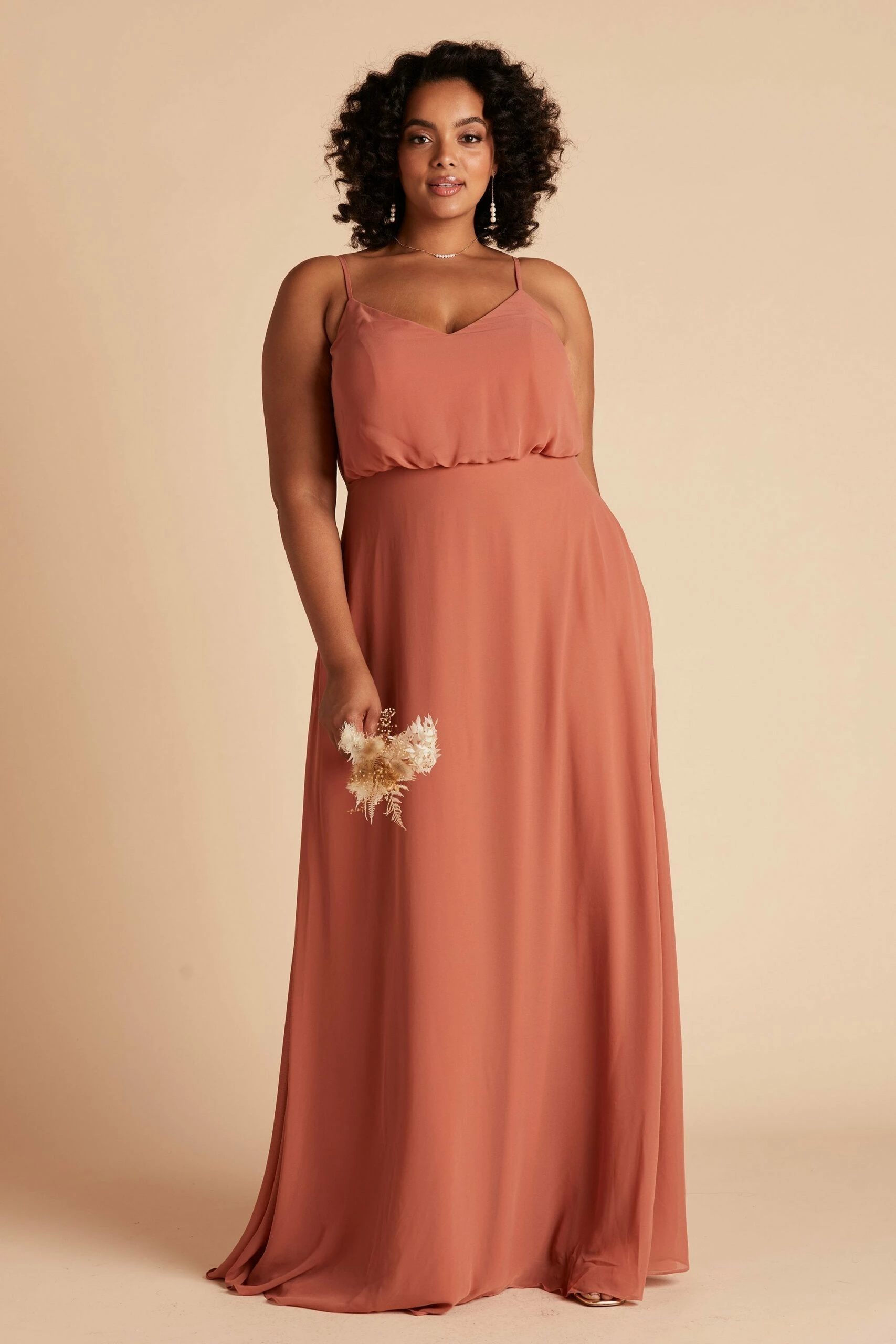 Gwennie Dress - Terracotta 1 Gwennie Dress - Terracotta