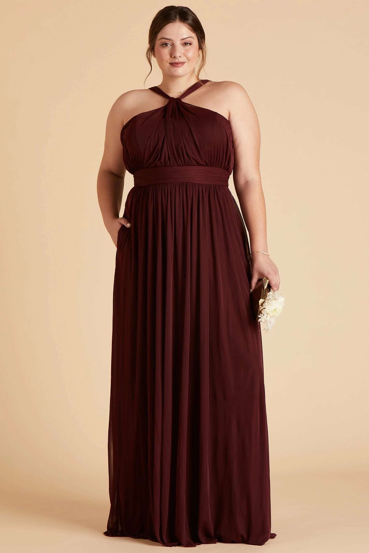 Kiko Dress - Cabernet 10 Kiko Dress - Cabernet - Image 10