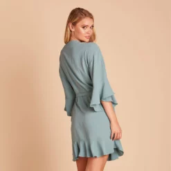 Kenny Ruffle Robe - Sea Glass 20 Kenny Ruffle Robe - Sea Glass -US Skirt Sales 2024 748ea1306ac3b061d64549b4681774ef