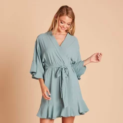 Kenny Ruffle Robe - Sea Glass 17 Kenny Ruffle Robe - Sea Glass -US Skirt Sales 2024 7684b892685ba5fdd25965e4c3779cc4