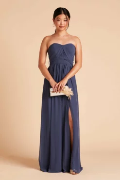 Grace Convertible Dress - Slate Blue -US Skirt Sales 2024 771502c72a051193b945ad1f988fbd7d