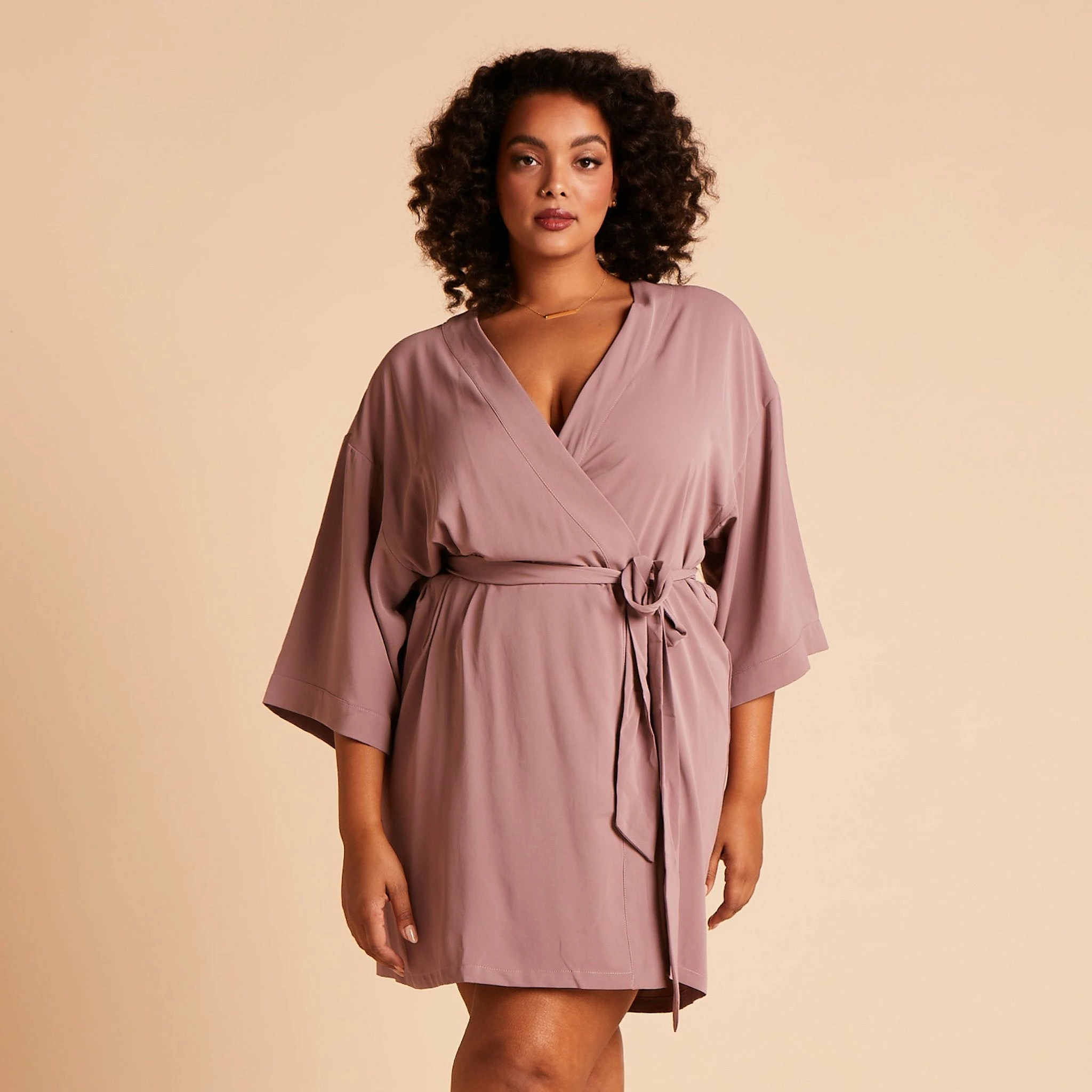 Karen Robe - Dark Mauve 3 Karen Robe - Dark Mauve - Image 3