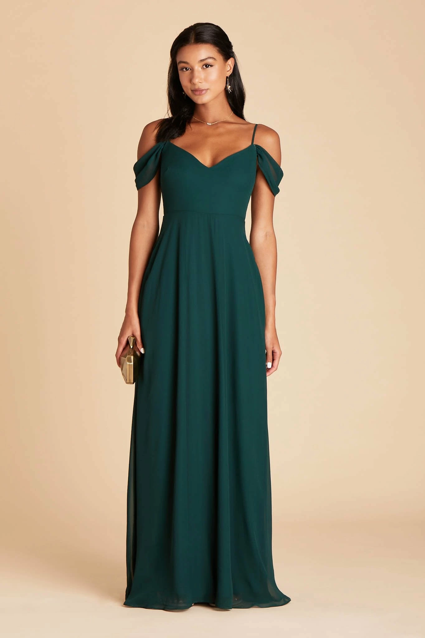 Devin Convertible Dress - Emerald 9 Devin Convertible Dress - Emerald - Image 9