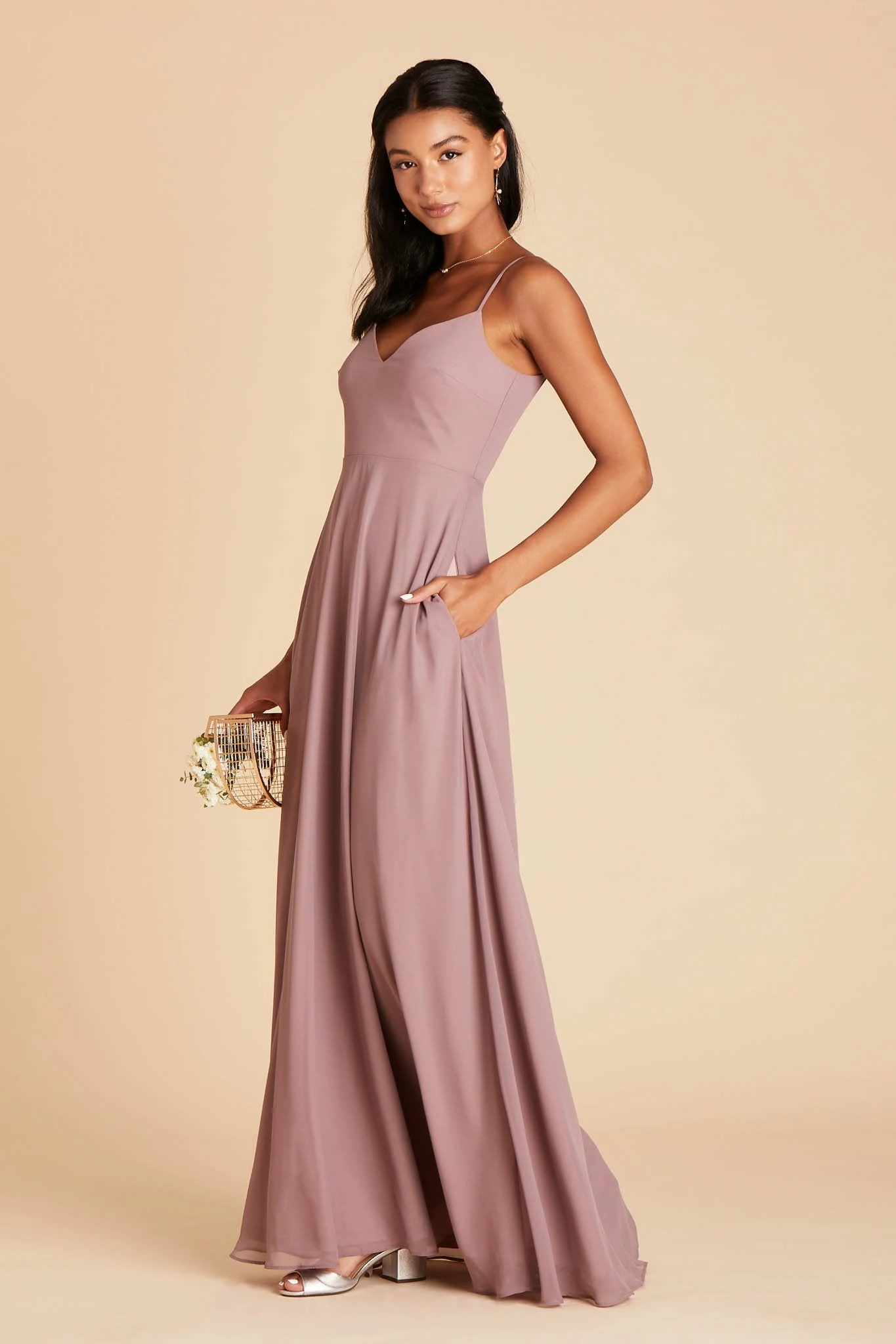 Devin Convertible Dress - Dark Mauve 13 Devin Convertible Dress - Dark Mauve - Image 13