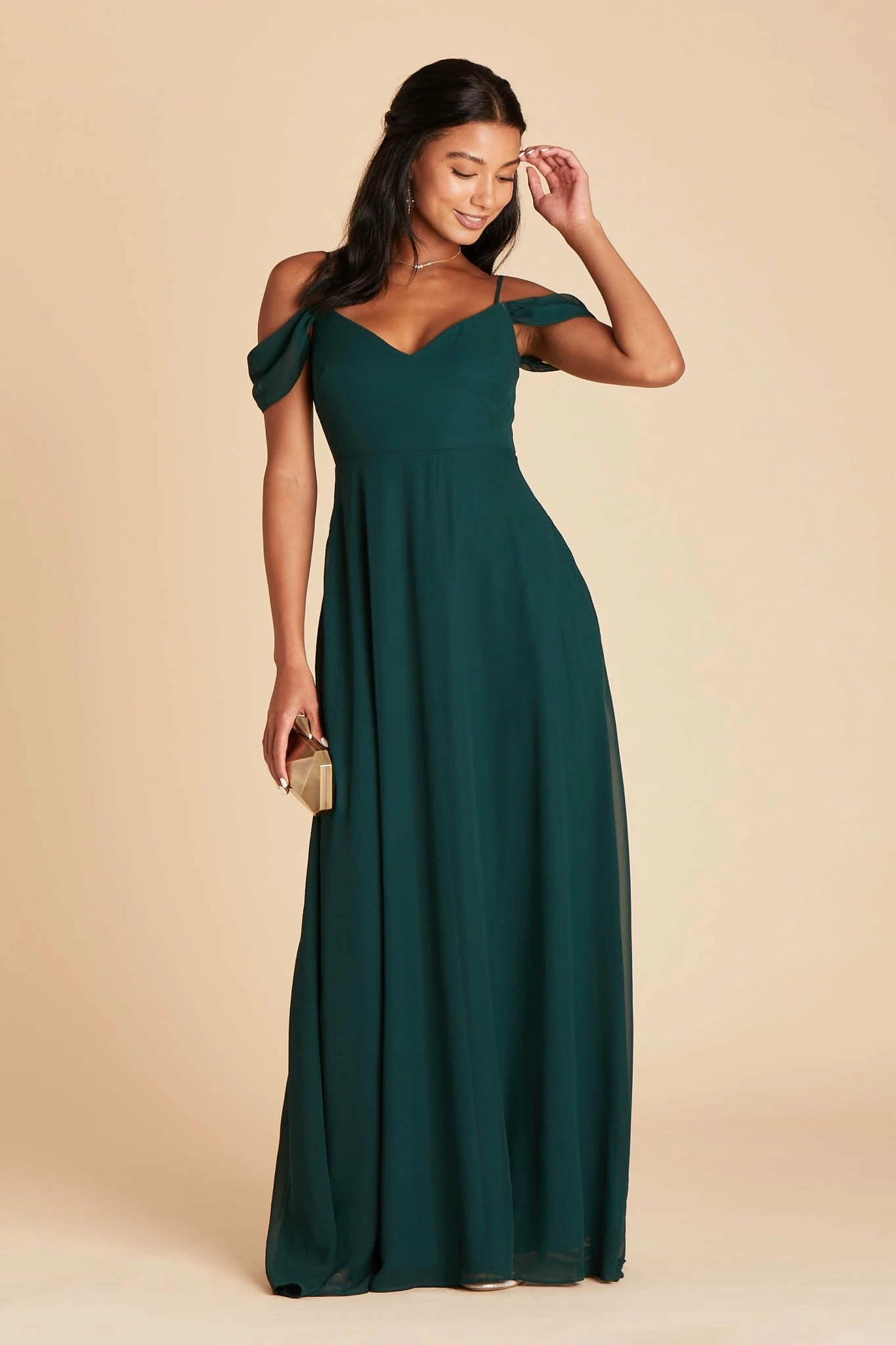 Devin Convertible Dress - Emerald 11 Devin Convertible Dress - Emerald - Image 11