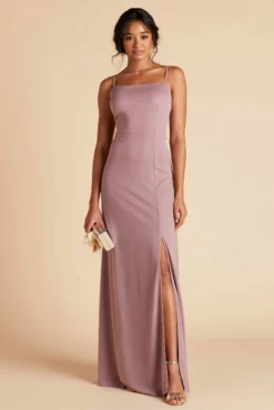 Benny Crepe Dress - Dark Mauve -US Skirt Sales 2024 892e437fd94df053e1b543b1e5cdec2e scaled