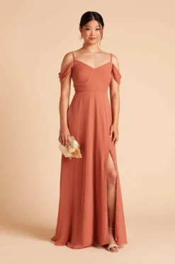 Devin Convertible Dress - Terracotta -US Skirt Sales 2024 8971ce77589a257567ba889a38317b85