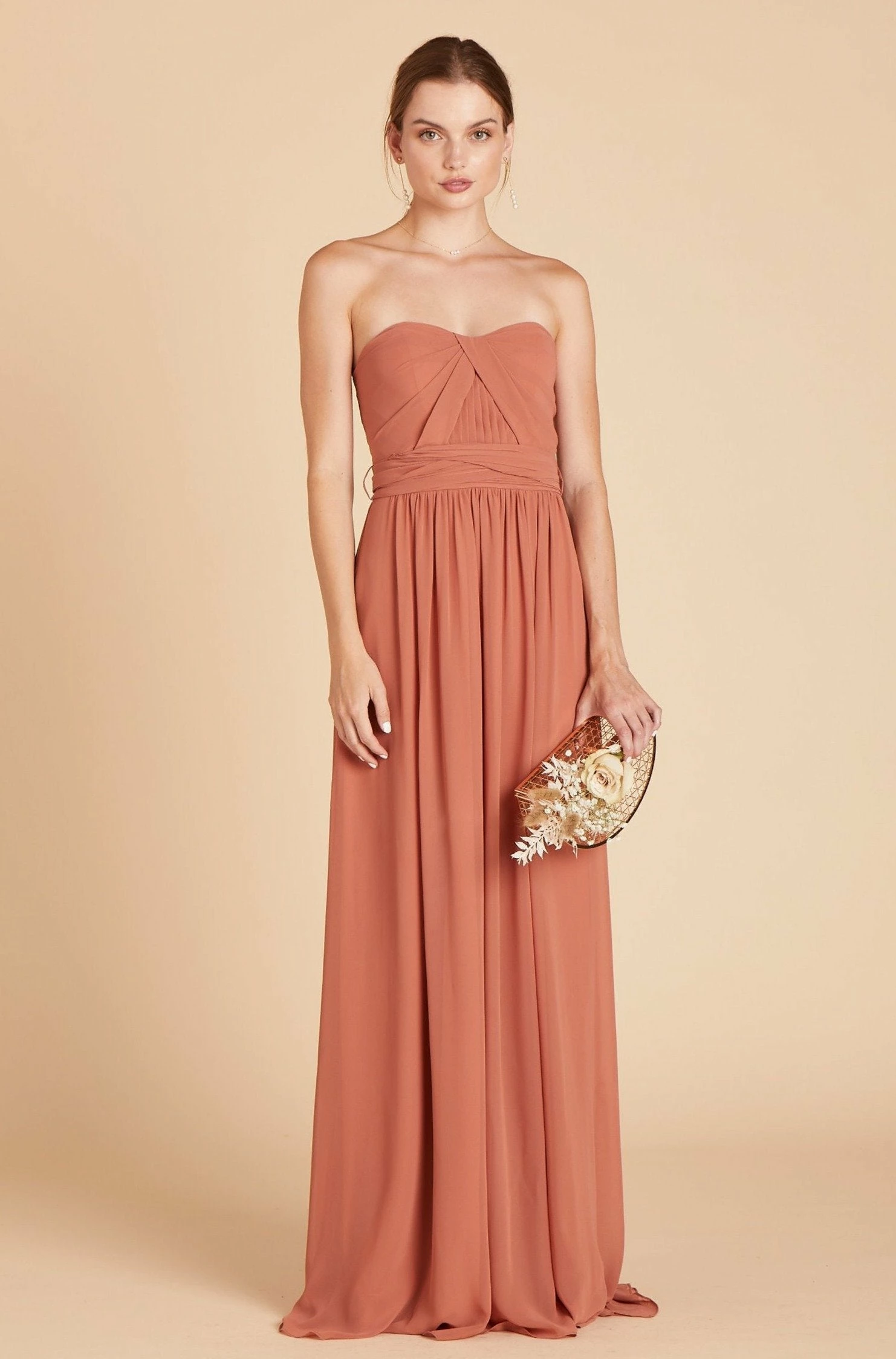 Grace Convertible Dress - Terracotta 9 Grace Convertible Dress - Terracotta - Image 9