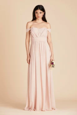 Grace Convertible Dress - Pale Blush -US Skirt Sales 2024 921a12f1666520394d646fb99a64756e