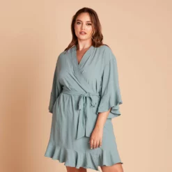 Kenny Ruffle Robe - Sea Glass 21 Kenny Ruffle Robe - Sea Glass -US Skirt Sales 2024 94a1cd6b05cb112d160bc7bf29e16a77
