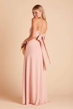 Benny Crepe Dress - Dusty Rose